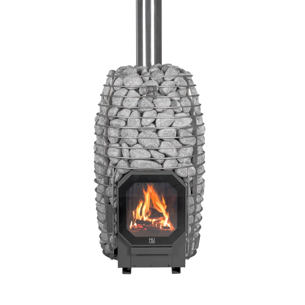 HUUM HIVE Flow Mini Series 8.5kW Wood Burning Sauna Heater Stove