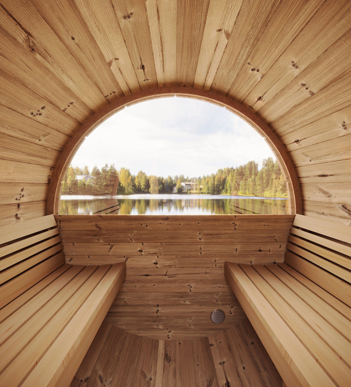 SaunaLife ERGO Sauna Barrel, 3 Person