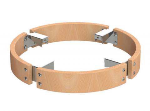 Harvia Cilindro Half Series Sauna Heater Safety Railing