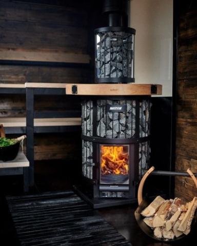 Harvia Legend GreenFlame Series Wood-Burning Sauna Stove, 15.9kW