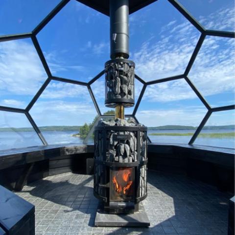 Harvia Sauna Wood Stove Chimney Kit