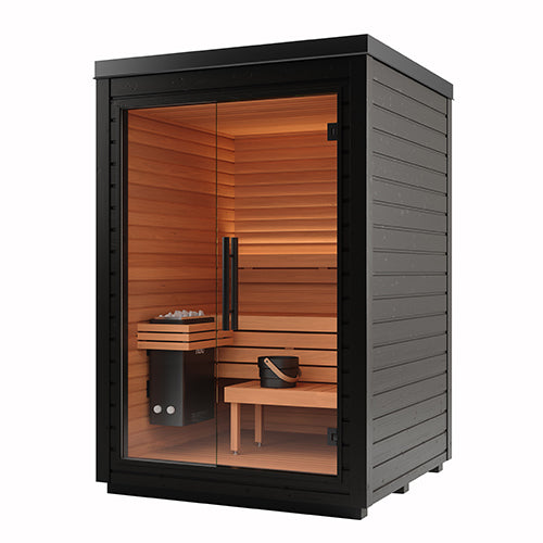 Auroom Mira S Outdoor Cabin Sauna, 2 Person