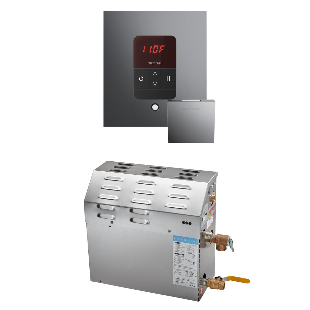 Mr.Steam MS Series Steam Shower Generator Package, 7.5kW