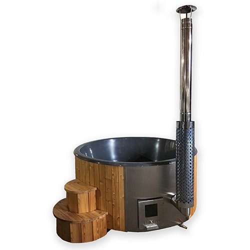 SaunaLife SOAK Series Wood Burning Hot Tub