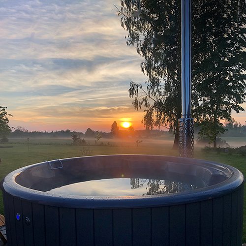 SaunaLife SOAK Series Wood Burning Hot Tub
