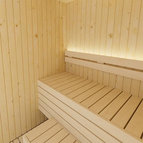 SaunaLife XPERIENCE Series Indoor Sauna, 2 Person