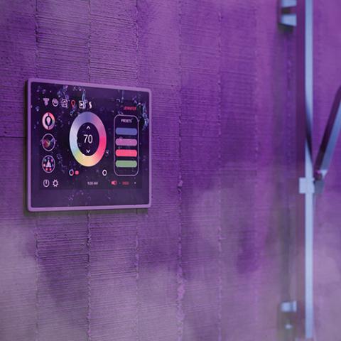 ThermaSol ThermaTouch 10" Steam Shower Control with SteamVection Steamhead Kit, Round