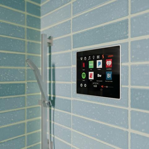 ThermaSol ThermaTouch 10" Steam Shower Control with SteamVection Steamhead Kit, Round