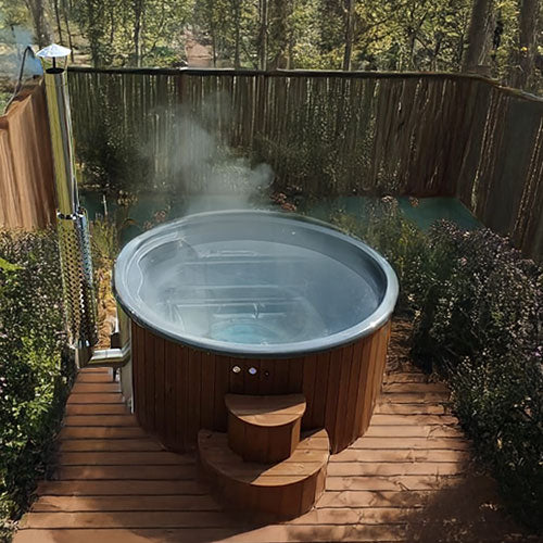 SaunaLife SOAK Series Wood Burning Hot Tub