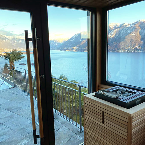 Auroom Arti Modular Outdoor Sauna, 5 Person