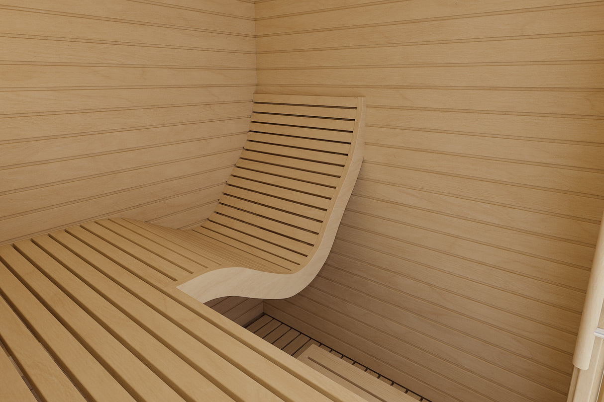 Auroom Baia Indoor Home Sauna, 2 Person