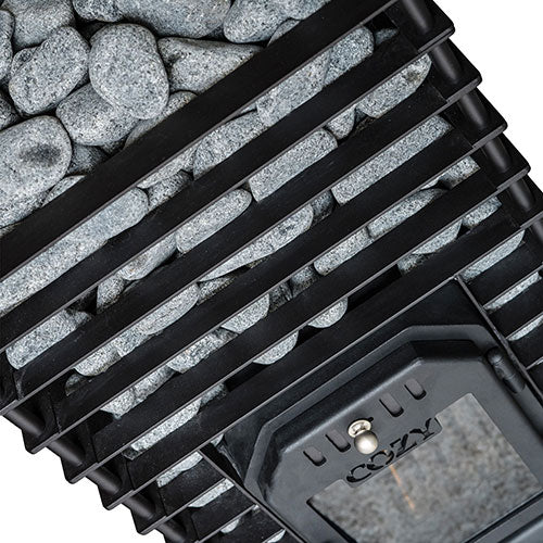 Cozy Heat Quattro Series Wood Burning Sauna Heater Stove, 12kW