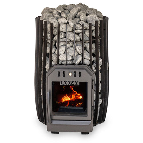 Cozy Heat SW Series Wood Burning Sauna Heater Stove, 18kW