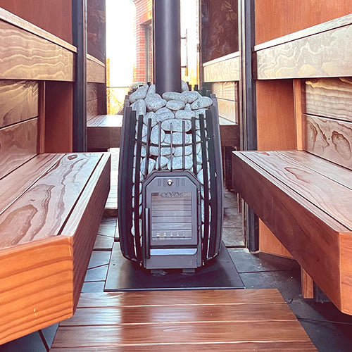 Cozy Heat SW Series Wood Burning Sauna Heater Stove, 18kW