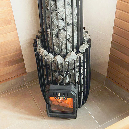 Cozy Heat SW Series Wood Burning Sauna Heater Stove, 18kW