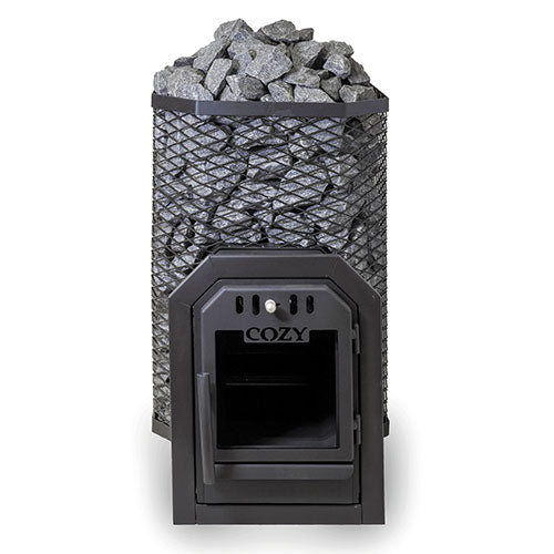 Cozy Heat Cozy Series Wood Burning Sauna Heater Stove, 12kW