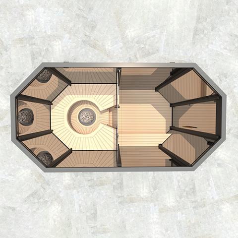 Haljas Hele Glass Double Luxury Series