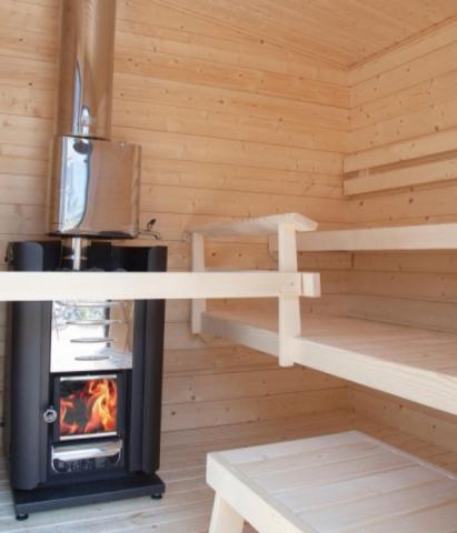 Harvia M Series Sauna Wood Stove Protective Sheath Panel