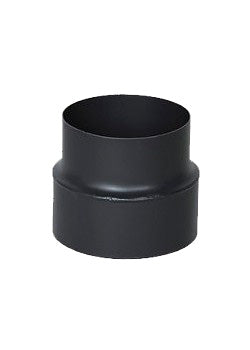 Harvia WZ115155 Wood Stove Pipe Adapter 4.5" Euro to 6" USA