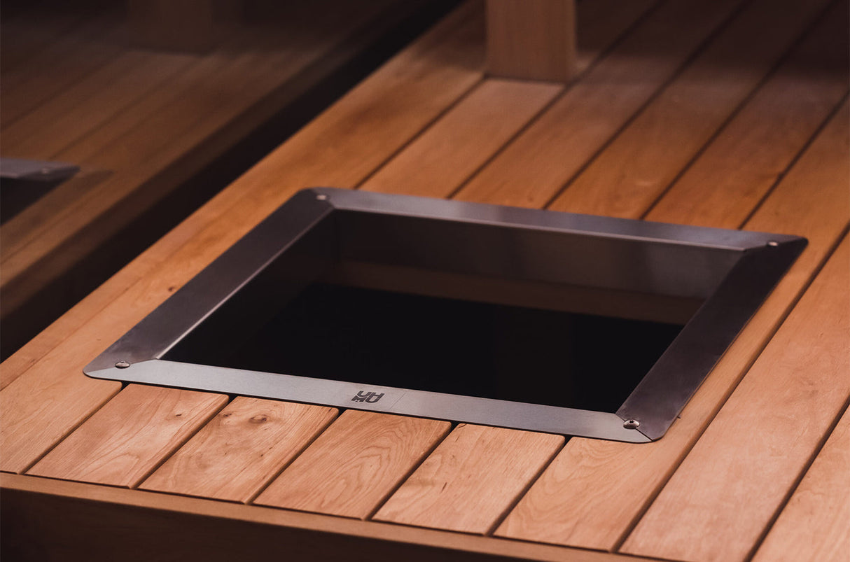 HUUM Embedding Flange for CLIFF/STEEL Series Sauna Heaters