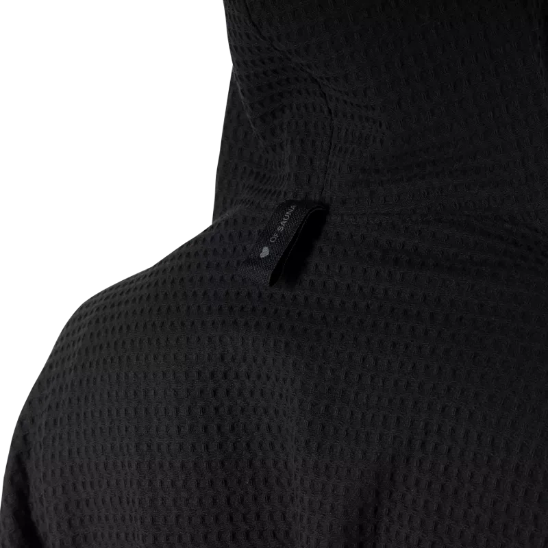 HUUM OVO Sauna Kimono, Black