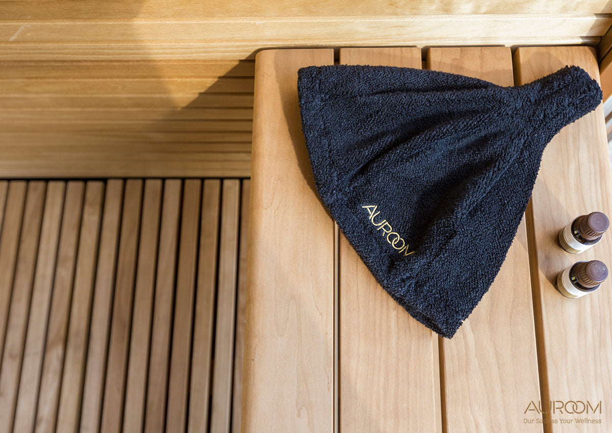 Auroom Natura Outdoor Cabin Sauna Kit with Lounge