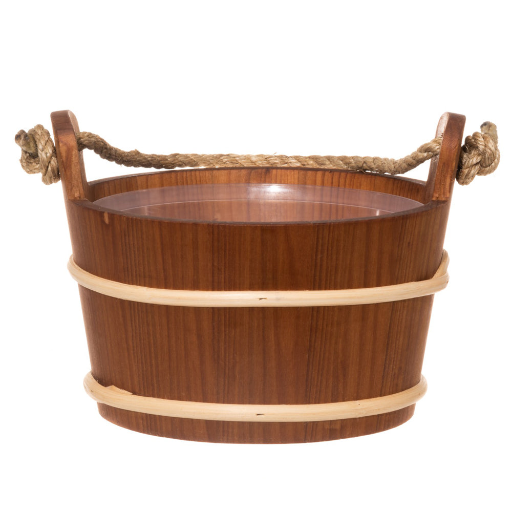 Rento 4Living Rope Handle Sauna Bucket - 4L