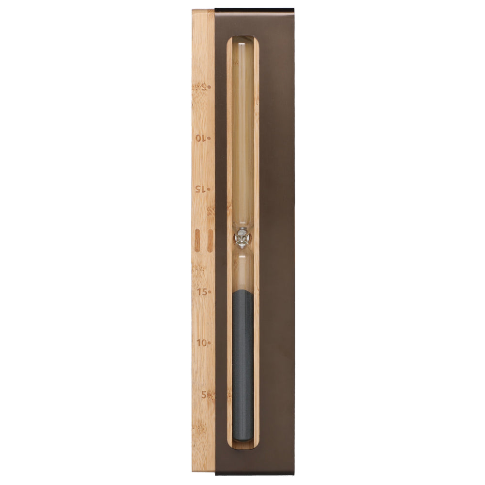 Rento Bamboo & Aluminum Sand Timer