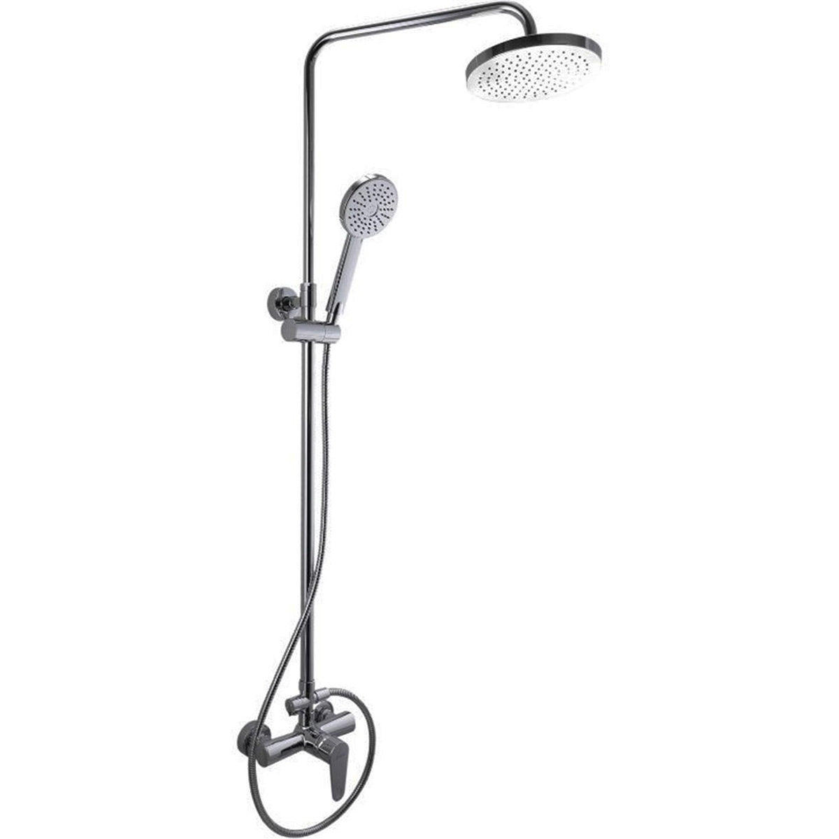 SaunaLife RAIN Series Outdoor Barrel Shower