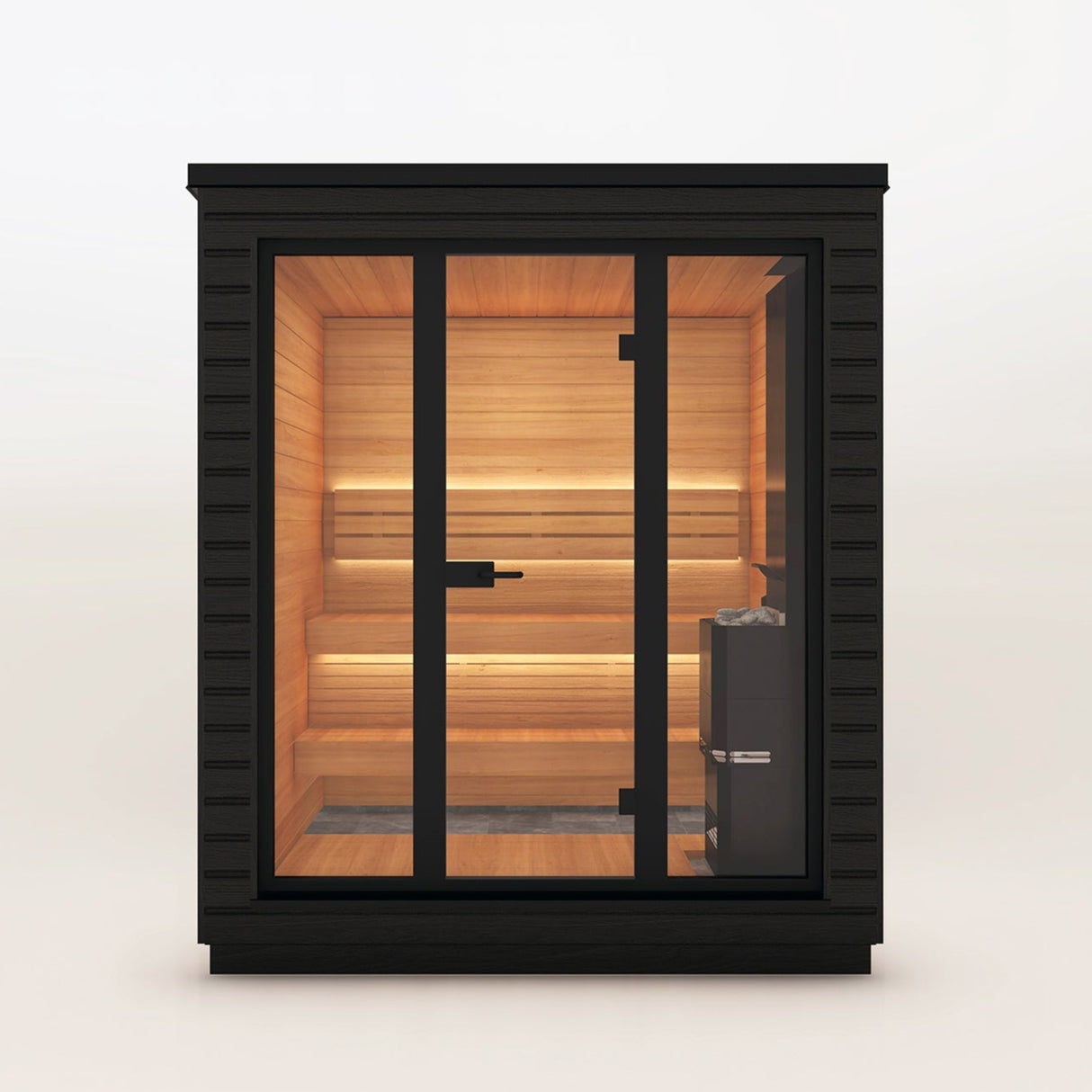 Saunum Classic Mini Outdoor Sauna, 3 Person