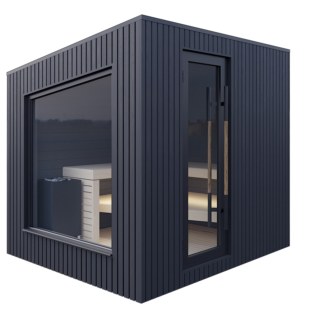 Auroom Terra Outdoor Cabin Sauna, 5 Person