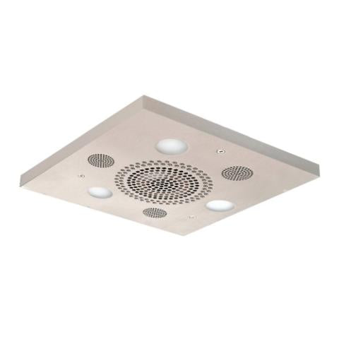 ThermaSol Serenity 10" Light, Sound, and Rain Shower System, Square