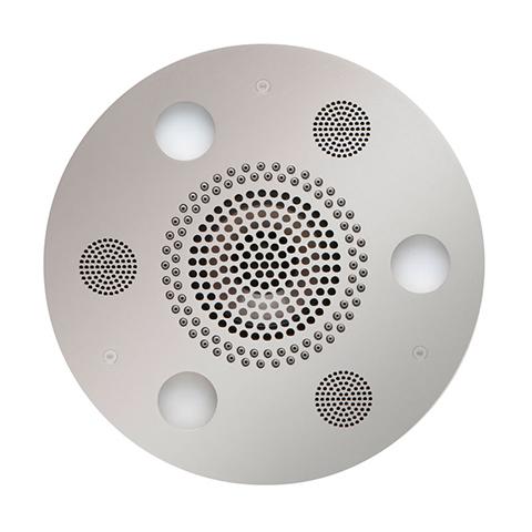 ThermaSol Serenity 10" Light, Sound, and Rain Shower System, Round