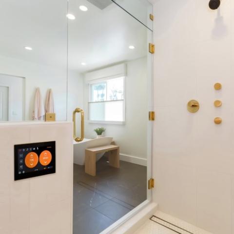 ThermaSol ThermaTouch Series 10" Smart Touchscreen Steam Shower Control with WiFi