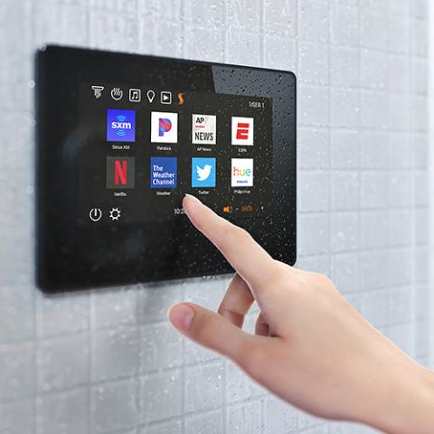 ThermaSol ThermaTouch Series 10" Smart Touchscreen Steam Shower Control with WiFi