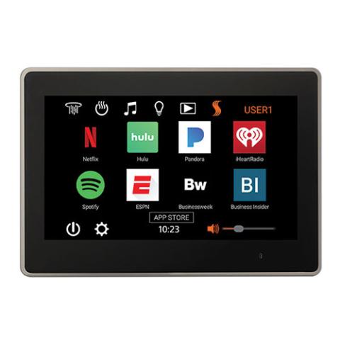 ThermaSol ThermaTouch 10" Steam Shower Control with SteamVection Steamhead Kit, Round