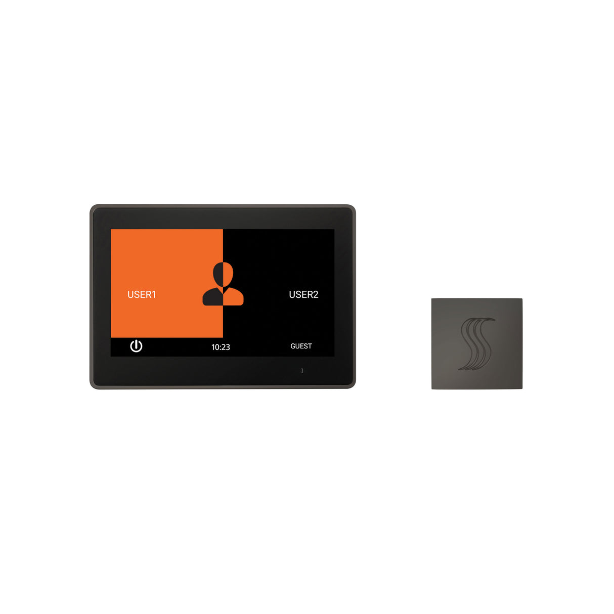 ThermaSol ThermaTouch 10" Steam Shower Control with SteamVection Steamhead Kit, Square