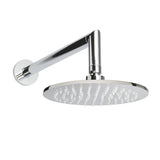 ThermaSol Rainhead Shower Fixture  with Arm, Round