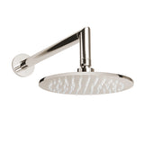 ThermaSol Rainhead Shower Fixture  with Arm, Round