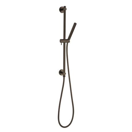 ThermaSol Shower Rail, Hose, and Wand Fixture, Round