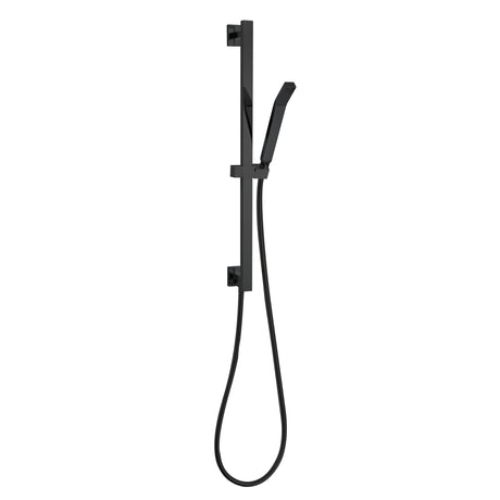 ThermaSol Shower Rail, Hose, and Wand Fixture, Square