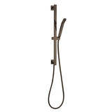 ThermaSol Shower Rail, Hose, and Wand Fixture, Square