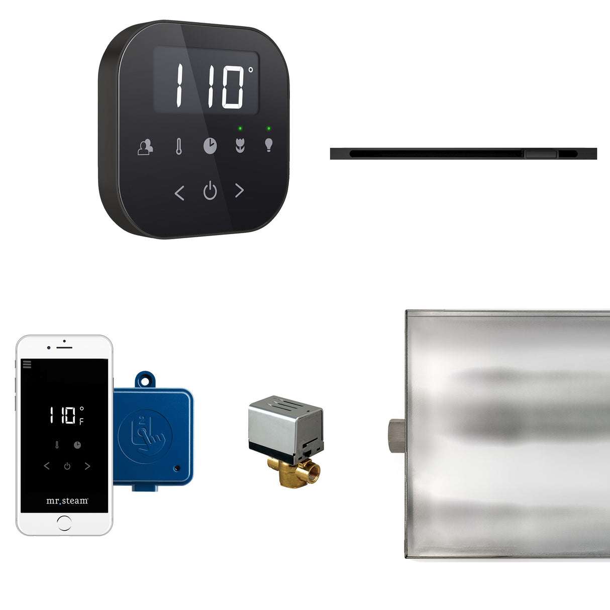 Mr.Steam AirButler Linear Steam Shower Control Package