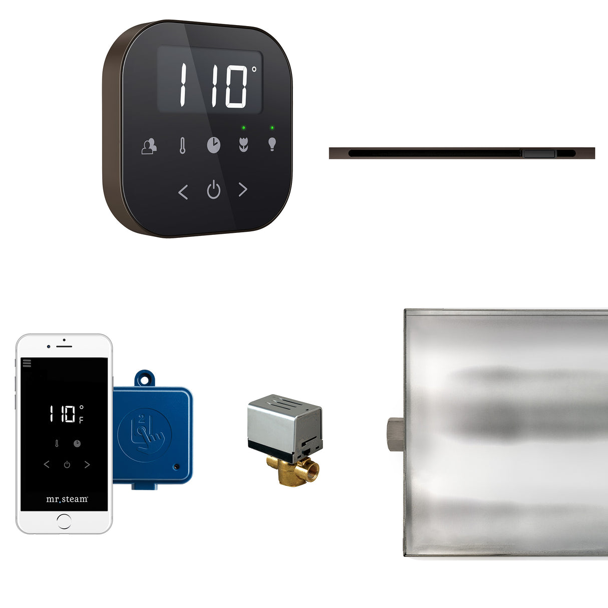 Mr.Steam AirButler Linear Steam Shower Control Package