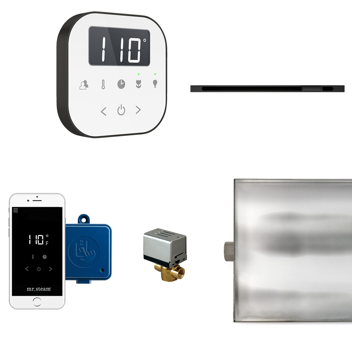 Mr.Steam AirButler Linear Steam Shower Control Package