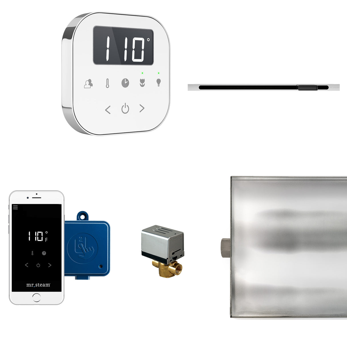 Mr.Steam AirButler Linear Steam Shower Control Package