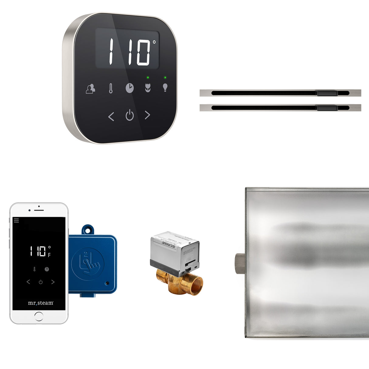 Mr.Steam AirButler Max Linear Steam Shower Control Package