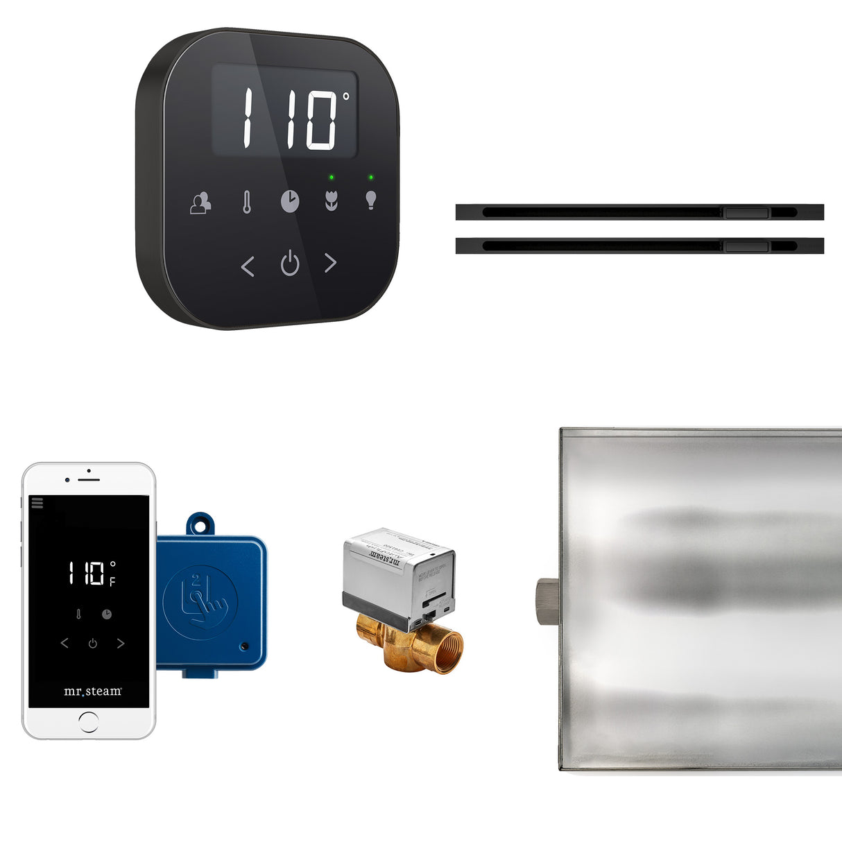 Mr.Steam AirButler Max Linear Steam Shower Control Package