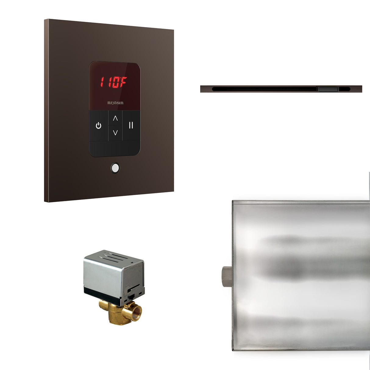 Mr.Steam Basic Butler Linear Steam Shower Control Package