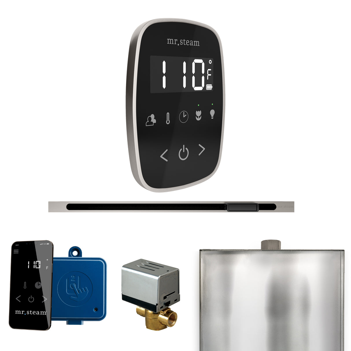Mr.Steam ButlerFlex Linear Steam Shower Control Package